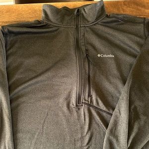 Men’s Big & Tall Columbia Park View Fleece Half Zip Pullover 4XLT